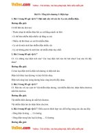 giai bai tap sgk vat ly lop 7 bai 31 tong ket chuong 3 dien hoc