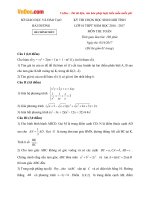 de thi hsg mon toan lop 10 so gd dt hai duong nam hoc 2016 2017