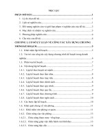 Công tác Xây dựng quản lý chương trình, kế hoạch tại Công ty Cổ phần Đầu tư – Xây dựng  Xuất nhập khẩu Hồng Bàng