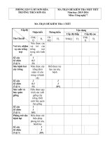 de kiem tra giua ki 1 mon cong nghe lop 7 nam 2015 2016 truong thcs son ha