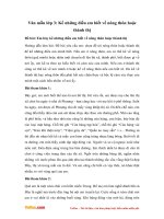 van mau lop 3 ke ve nhung dieu em biet ve thanh thi hoac nong thon