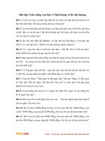 bai tap toan nang cao lop 3 ve dai luong