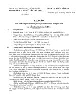 Tình hình công tác Đoàn và phong trào thanh niên tháng 04 2016 dự kiến công tác tháng 05 2016