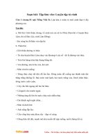 tap lam van lop 5 tuan 8 luyen tap ta canh