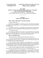 Quy định quản lý và tổ chức thực hiện các nhiệm vụ khoa học và công nghệ cấp cơ sở trên địa bàn tỉnh Đồng Tháp