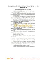 huong dan ra de mon tieng viet theo Thong tu 22 lop 4 5