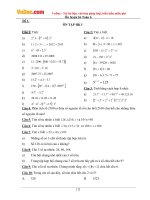 de cuong on tap he mon toan lop 6