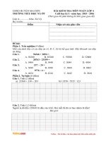 bo de thi cuoi hoc ki 1 lop 4 nam 2015 2016