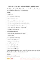 luyen tu va cau lop 5 tuan 8 luyen tap ve tu nhieu nghia