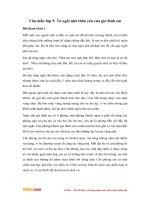 Van mau lop 5 ta ngoi nha than yeu cua gia dinh em