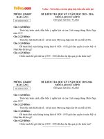 de thi hoc ki 1 mon lich su lop 8 huyen hai lang quang tri nam 2015 2016