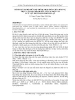 4 Danh gia so bo muc do tham nhap