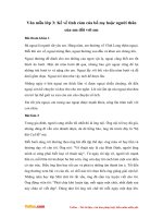 van mau lop 3 viet doan van ke ve tinh cam cua bo me hoac nguoi than cua em doi voi em