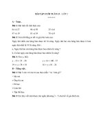 bai tap cuoi tuan lop 2 tuan 13 tuan 14