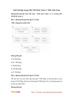 giai bai tap trang 158 159 sgk toan 3 tien viet nam