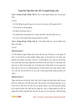 tap lam van lop 3 ke ve nguoi hang xom