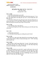 de thi hoc ki 2 mon vat ly lop 8 quan binh thanh tp hcm nam hoc 2014 2015