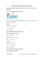 giai bai tap trang 25 sgk toan 2 luyen tap