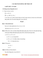 cac bai toan dung chu thay so
