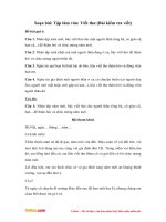 tap lam van lop 4 tuan 5 viet thu