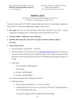 KH TO CHUC LE PHAT BANG TN  NGAY 28.05.2016