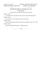 de kiem tra hk 1 mon lich su lop 8 nam 2013 2014 huyen long my