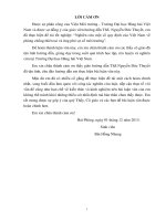 Nghiên cứu một số quy định của việt nam về phòng chống thiên tai và ứng phó sự cố môi trường 