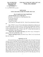 Bản án: số 16 ngày 27 09 2017 của TAND TX. Buôn Hồ, tỉnh Đắk Lắk Tranh chấp Hôn nhân và gia đình - Vụ án ly hôn về mâu thuẫn gia đình BA QUYNH THANH 2 1