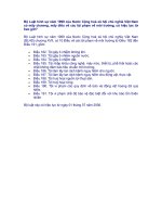 194.Bộ luật hình sự năm 1999 của 194 Nước CHXHCNVN có mấy chương, mấy điều về tội phạm, có hiệu lực từ bao giờ?