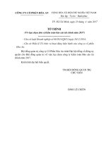 Hoa an company TO TRINH DviKToan