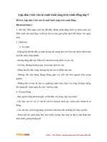 lap dan y bai van ta canh buoi sang tren canh dong