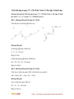 giai bai tap trang 177 178 sgk toan 2 on tap ve hinh hoc