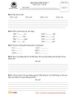 bai tap cuoi tuan cho HSY lop 5 tuan 7 8