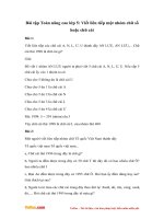 bai tap nang cao lop 5 viet lien tiep mot nhom chu so hoac chu cai