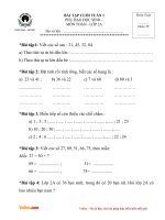 bai tap cuoi tuan lop 2 tu tuan 1 den tuan 5