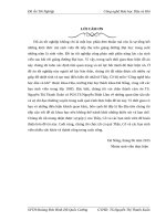 Đồ án tốt nghiệp ngành công nghệ chế biến dầu khí mô phỏng nhà máy đạm phú mỹ bằng phần mềm hysys