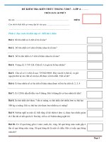 de kiem tra kien thuc mon toan thang 7 nam 2017