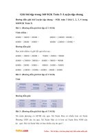 giai bai tap trang 160 sgk toan 3 luyen tap chung