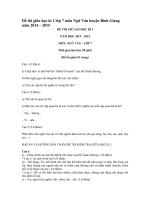 de thi giua ky 1 mon ngu van lop 7