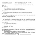 de kiem tra hoc ki 1 mon vat ly lop 8 nam 2015 201 truong thcs hoa lu