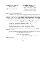 de thi hoc ki 1 mon ngu van lop 8 huyen tu ky hai duong nam 2015 2016