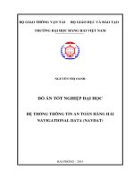 Hệ thống thông tin an toàn hàng hải navigation data(navdat) 