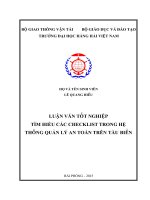 Tìm hiểu các checklist trong hệ thống quản lý an toàn trên biển 