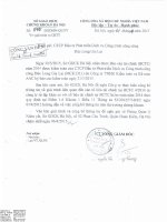 Giải trình chênh lệch báo cáo tài chính DL1 2014 đã kiểm toán