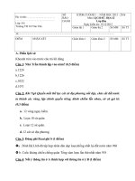 de kiem tra cuoi hoc ki 1 mon lich su dia ly lop 4 nam 2015 2016 truong tieu hoc vo van van