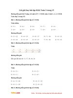 giai bai tap trang 15 sgk toan 2 9 cong voi mot so