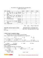 de thi hki 1 mon toan lop 5 no trang long