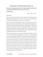 van mau lop 4 viet thu cho bo di cong tac o xa