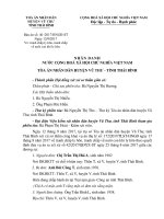 Bản án: số 40 ngày 12 09 2017 của TAND huyện Vũ Thư, tỉnh Thái Bình Chị Trần Thị Hải A xin ly hôn anh Bùi Công T - Vụ án ly hôn do nghiện ma tuý, rượu chè, cờ bạc