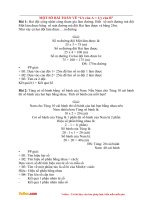 mot so bai toan ve tim mot phan may cua mot so